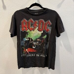 AC/DC Graphic Short Sleeve Tee Size Medium